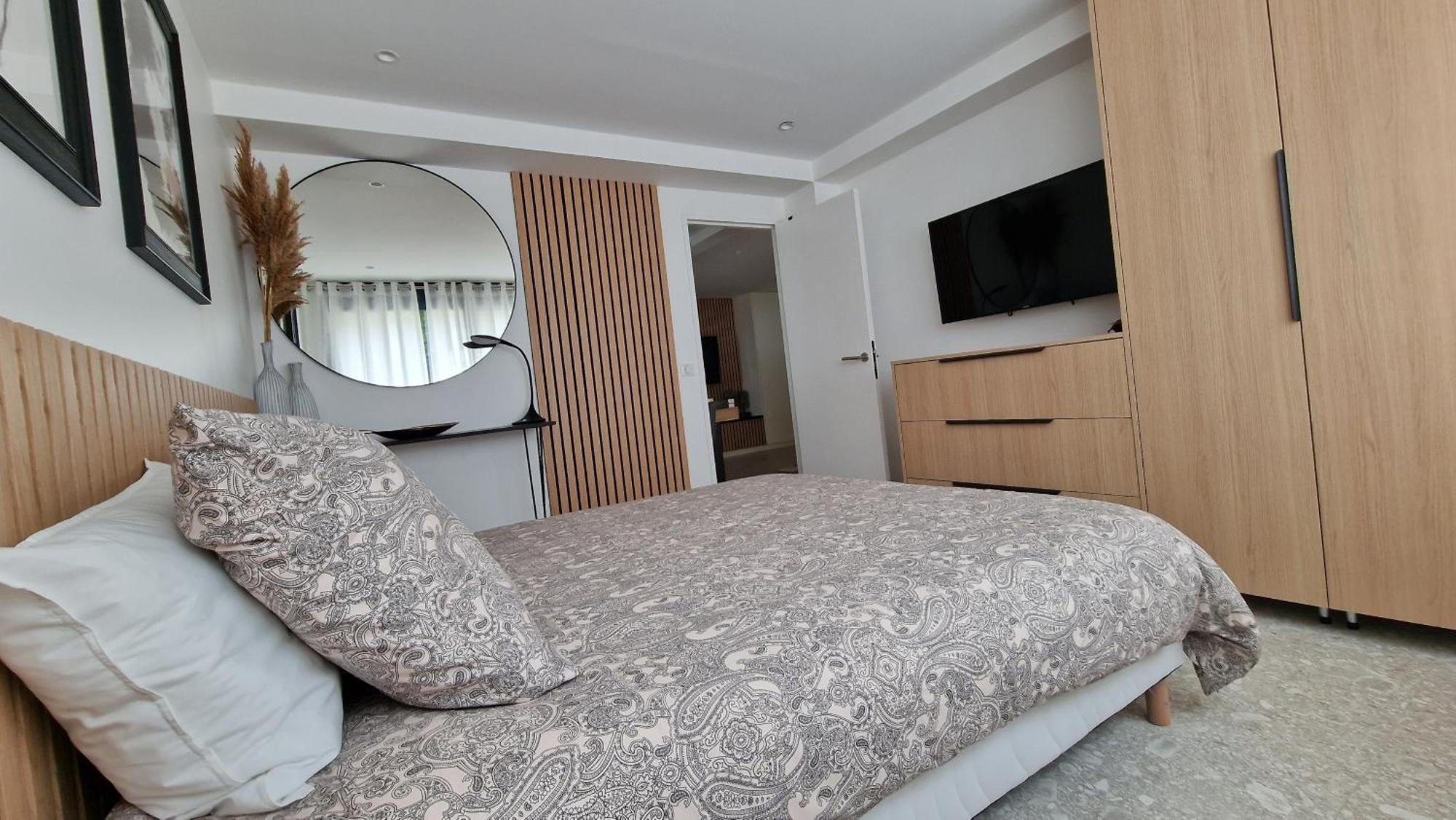 Moderne F3 - 10 Min Aeroport Cdg - Paris - Parc Asterix - Disneyland Paris - Tour Eiffel - Champs Elysee - 15 Min Parc Des Expositions Villepinte - 10 Min Le Bourget - 5 Min Du Golf International De Roissy- Jo 2024 Le Thillay Esterno foto